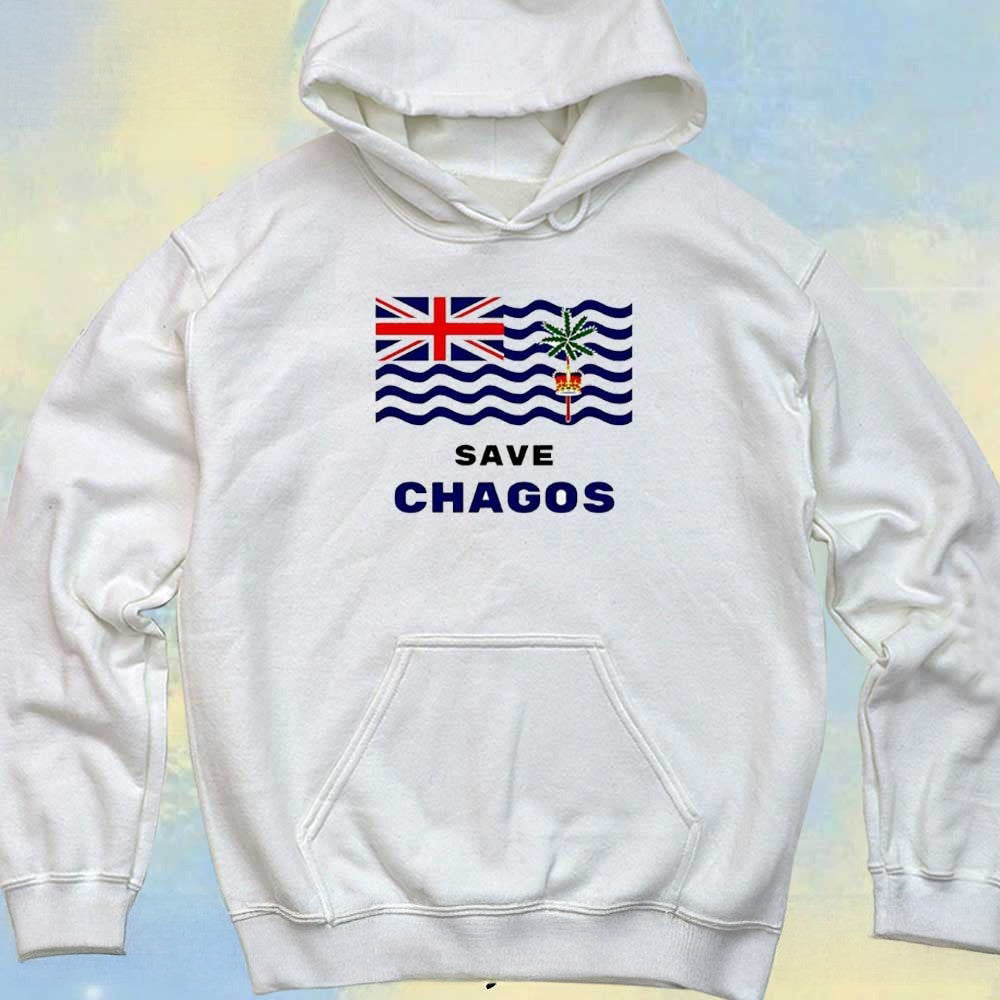 Save Chagos Flag Hoodie Chagos Islands Freedom Protest Support Clothes Gift for Him - Lilybirchmarket