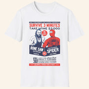 ScreenCrush Merch Bone Saw Wrestling T-Shirt Gifts Ideas For Dad - Lily Birch Market