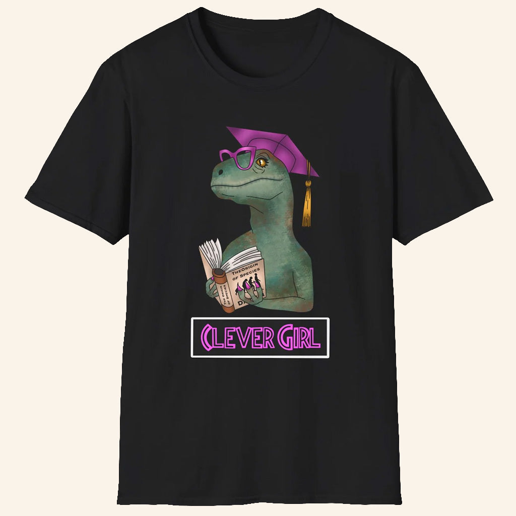 ScreenCrush Merch Clever Girl T-Shirt Birthday Gifts For Friends - Lily Birch Market