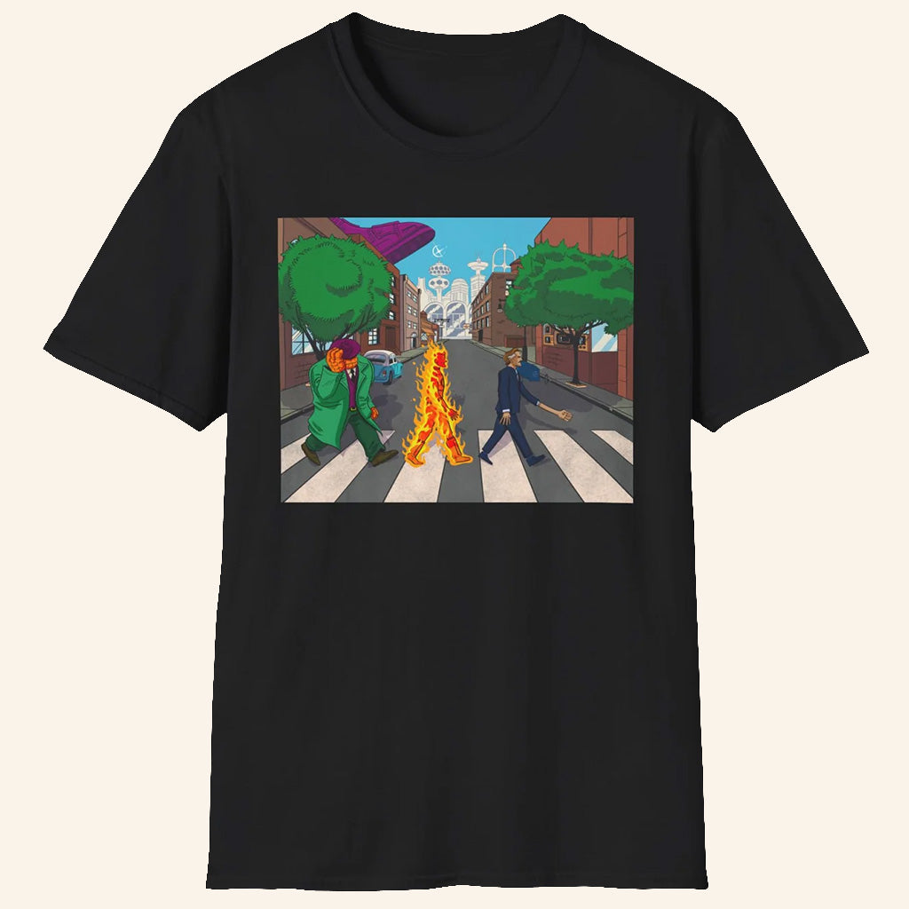 ScreenCrush Merch Family Walk T-Shirt Abbey Road Shirt Gifts For Friends - Lily Birch Market