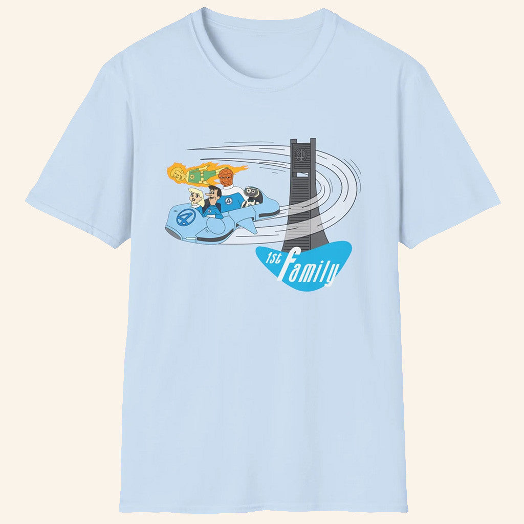 ScreenCrush Merch First Family T-Shirt Fantastic Four Shirt Gifts For Son - Lily Birch Market