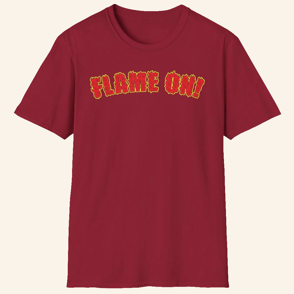 ScreenCrush Merch Flame On T-Shirt Unique Gifts For Boyfriend - Lily Birch Market
