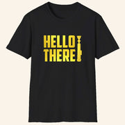 ScreenCrush Merch Hello There Black T-Shirt Gifts Ideas For Friends - Lily Birch Market