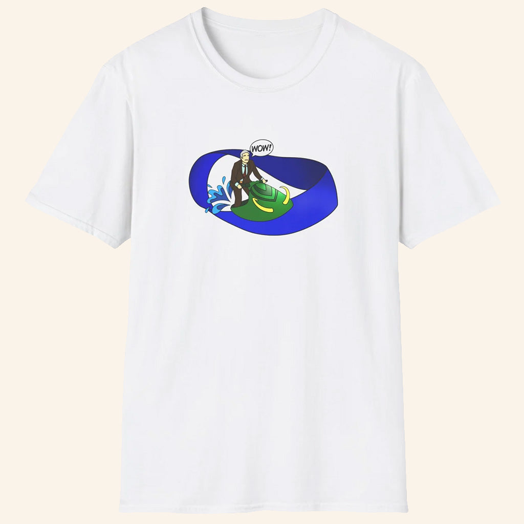 ScreenCrush Merch Jet Skiing On Mobius Strip T-Shirt Gifts For Dad - Lily Birch Market