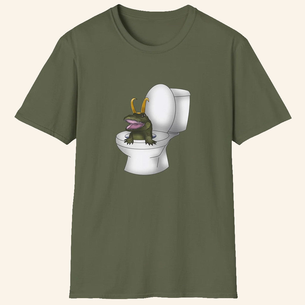 ScreenCrush Merch Loki Gator T-Shirt Marvel Loki Alligator Shirt Funny Gifts Ideas - Lily Birch Market