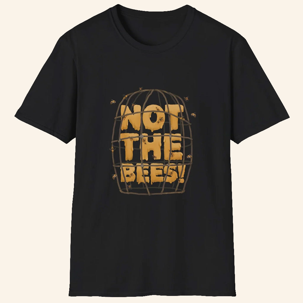 ScreenCrush Merch Not The Bees Black T-Shirt Gifts For Brothers - Lily Birch Market