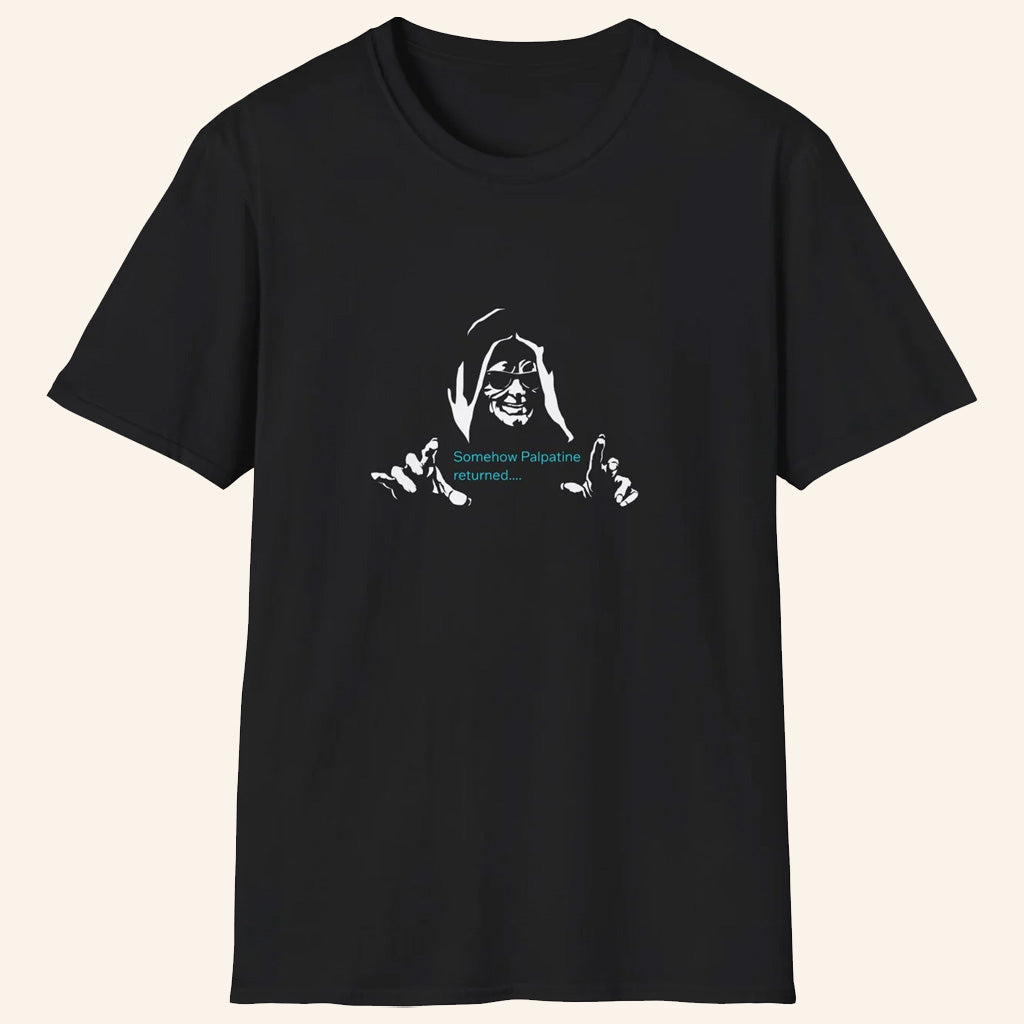 ScreenCrush Merch Somehow Palpatine Returned Shirt Return Of The Senate T-Shirt Gifts For Him - Lily Birch Market