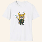 ScreenCrush Merch Trickster God Doug T-Shirt Doug In Loki Costume Shirt Gifts For Friend - Lily Birch Market