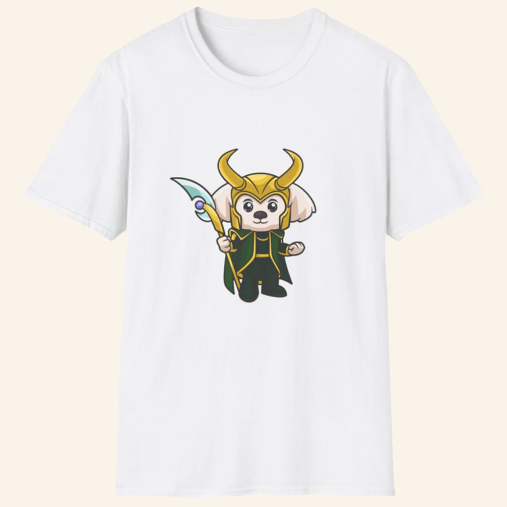 ScreenCrush Merch Trickster God Doug T-Shirt Doug In Loki Costume Shirt Gifts For Friend - Lily Birch Market