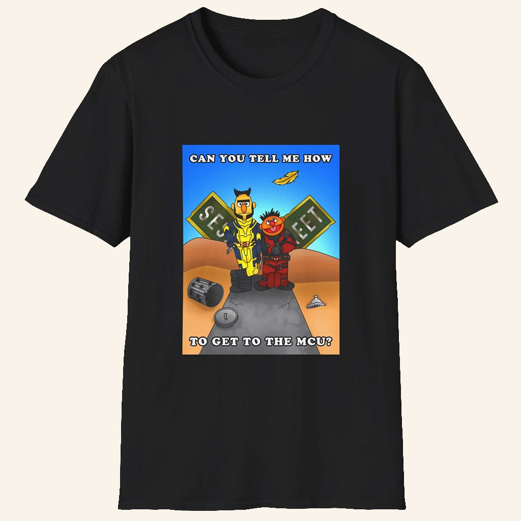 ScreenCrush Merch Wade's World T-Shirt Can You Tell Me How To Get The MCU Shirt Gifts For Him - Lily Birch Market