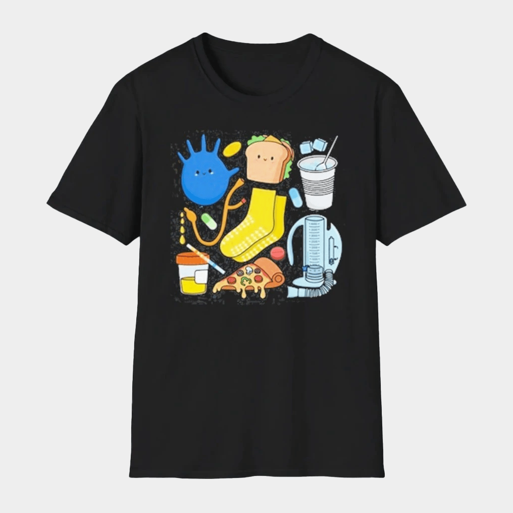 Scrubhacks Collab Nurse Collage T-Shirt Birthday Gift For Daughter - Lily Birch Market