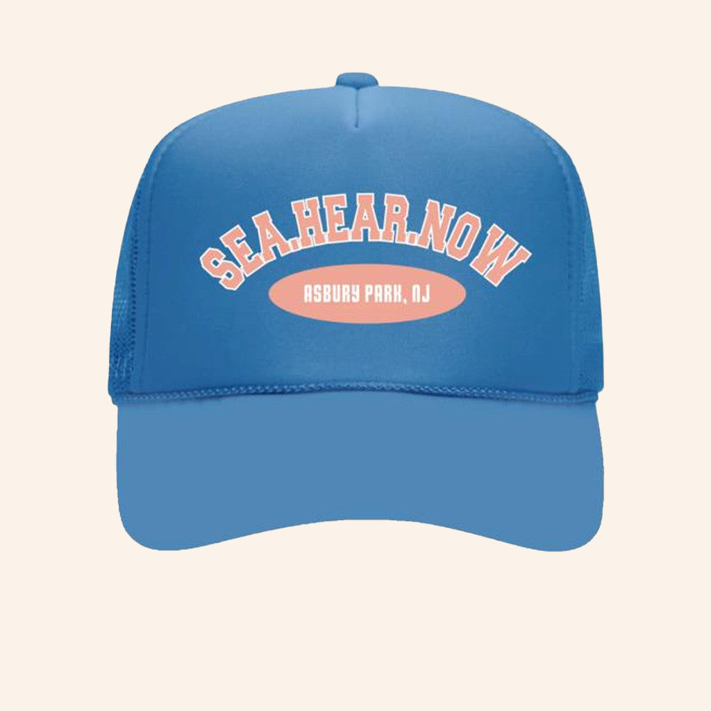 Sea Hear Now Festival Merch Sea Hear Now Collegiate Trucker Hat Gifts For Him - Lilybirchmarket