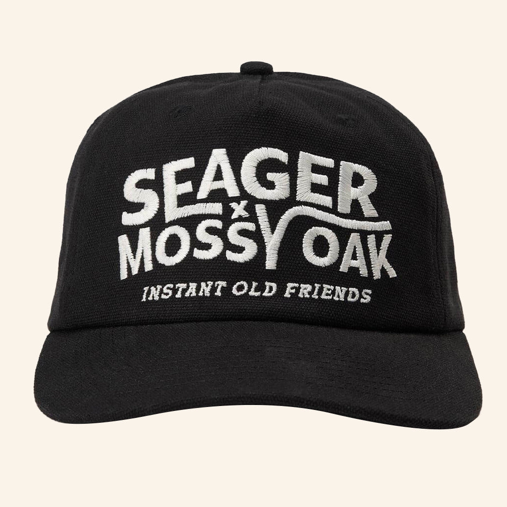 Seager CO Merch Seager X Mossy Oak IOF Embroidered Hat Christmas Present Ideas For Dad - Lilybirchmarket