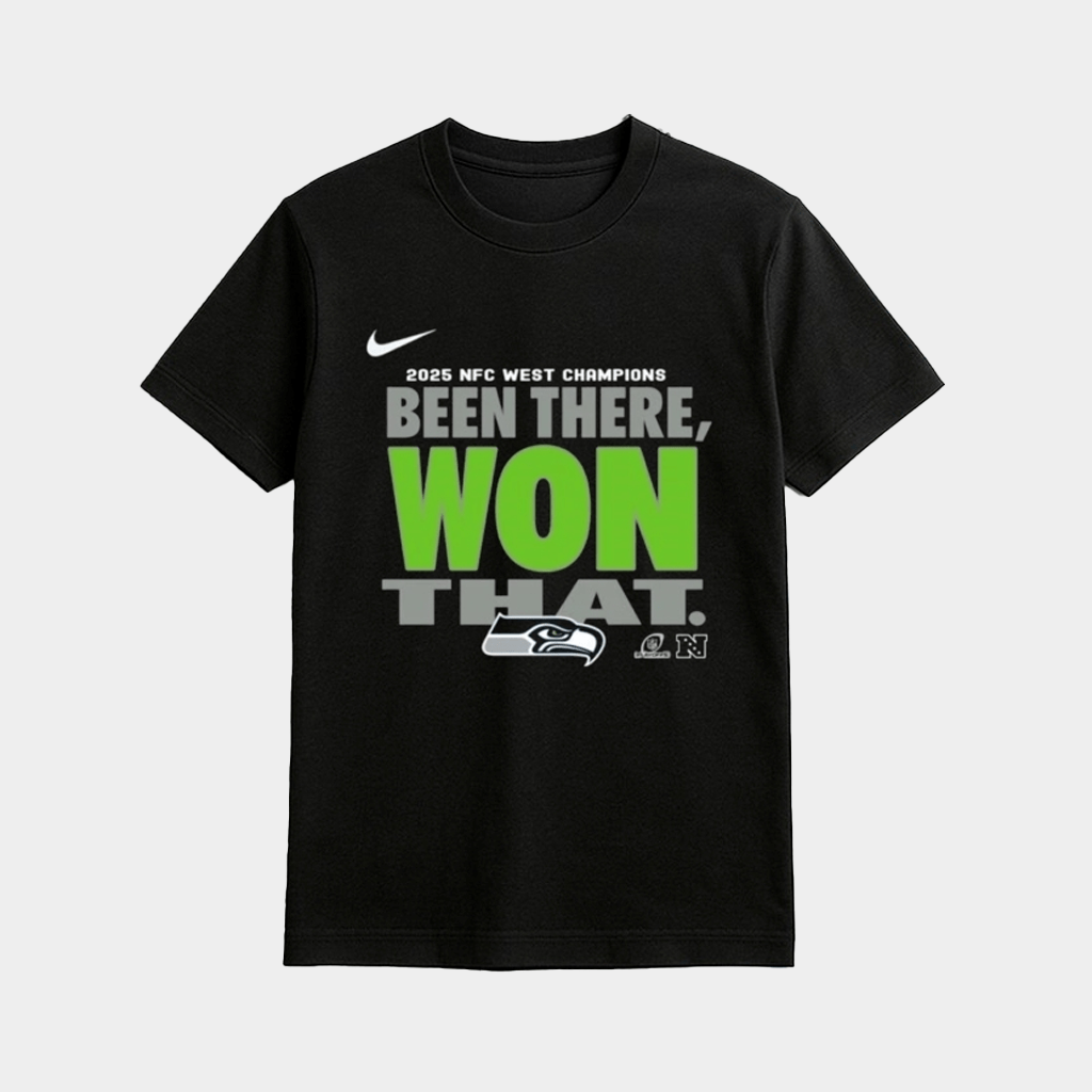 Seattle Football NFC West Division Champions Been There Won That Shirt Seahawks Merch - Lily Birch Market