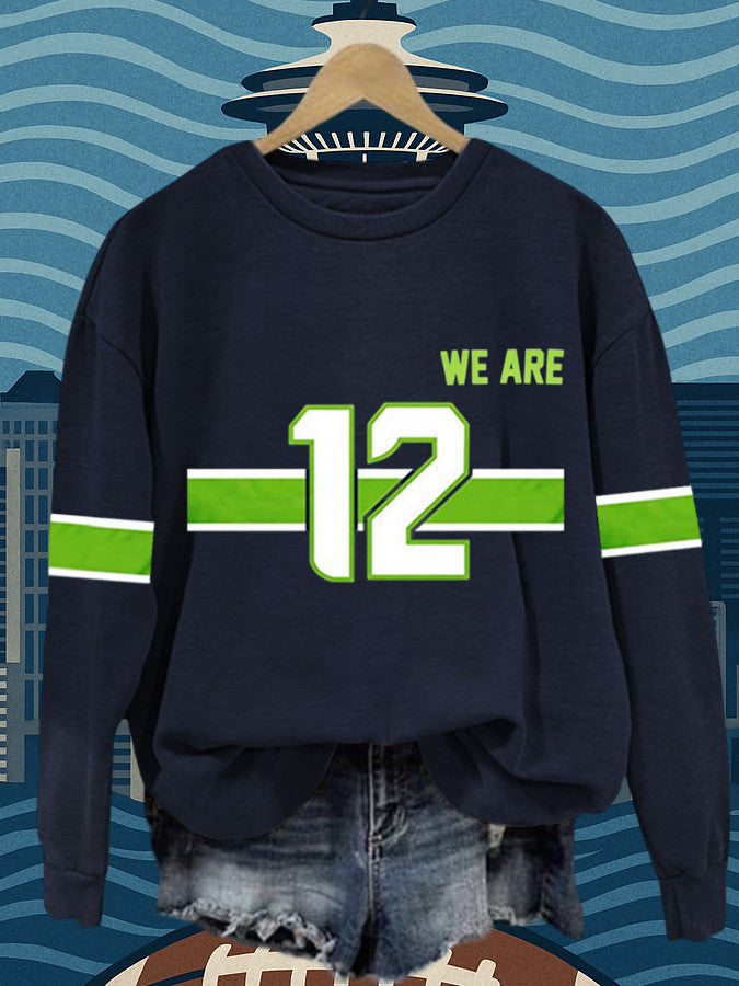 Seattle Football We Are 12 Hoodie Seattle Pride Merch Christmas Gifts For Girlfriend - Lilybirchmarket
