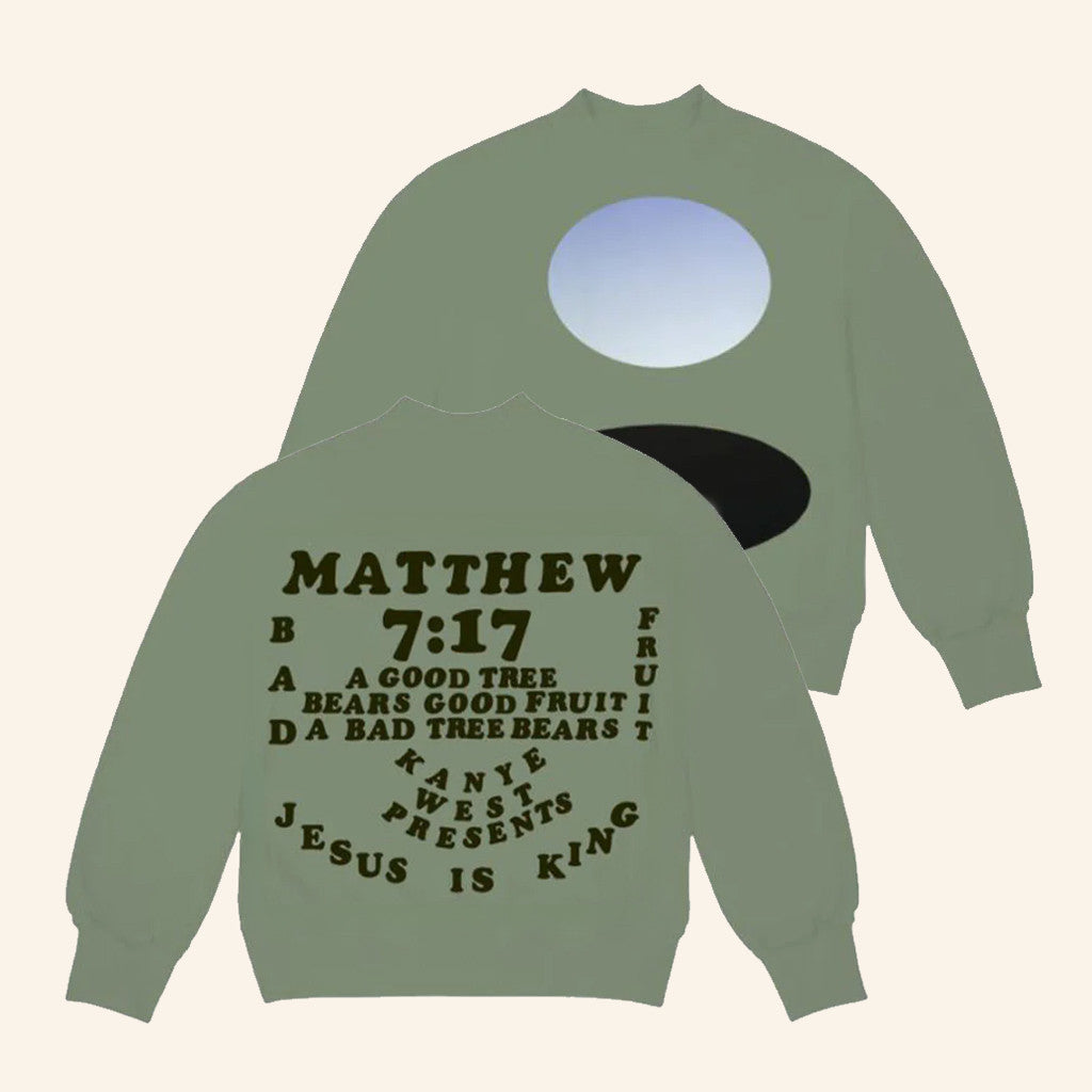 Secret Sneaker Merch Kanye West CPFM Jesus Is King Sweatshirt Christian Gifts For Her - Lilybirchmarket