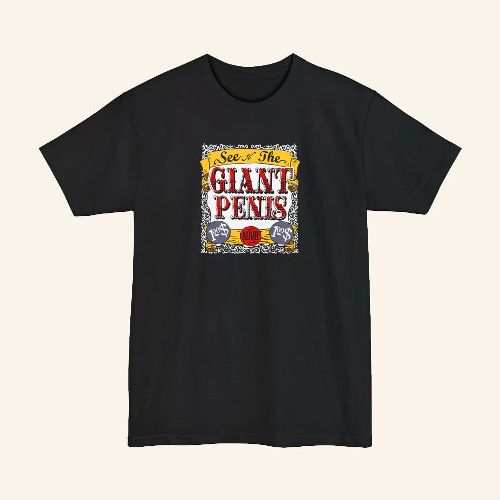 See The Giant Penis Alive T-Shirt Rude Humourous Shirt Gifts For Brothers - Lily Birch Market