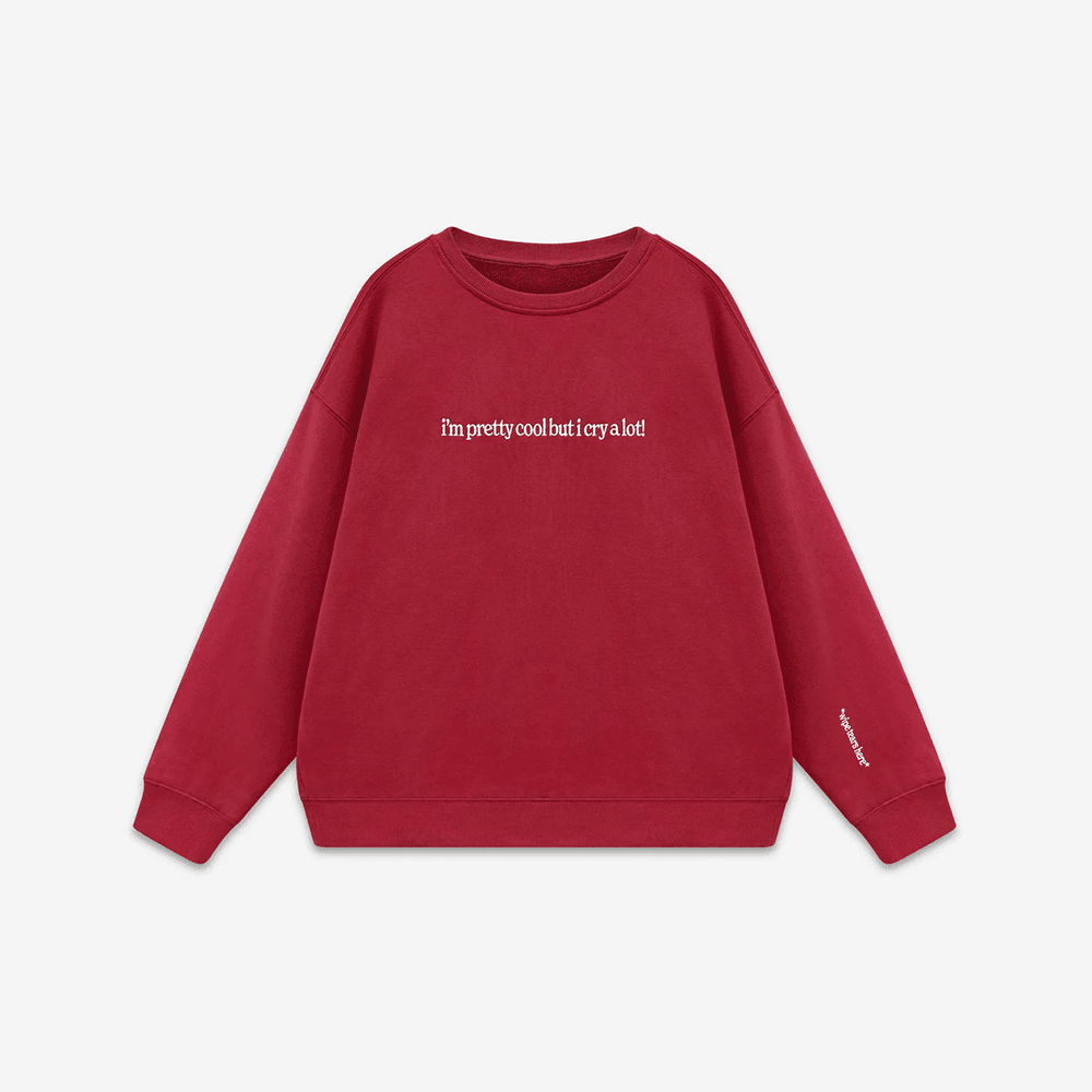 See The Way I See Merch Overthinker Sweatshirt Cry A Lot Sweatshirt Gifts For Sister - Lilybirchmarket