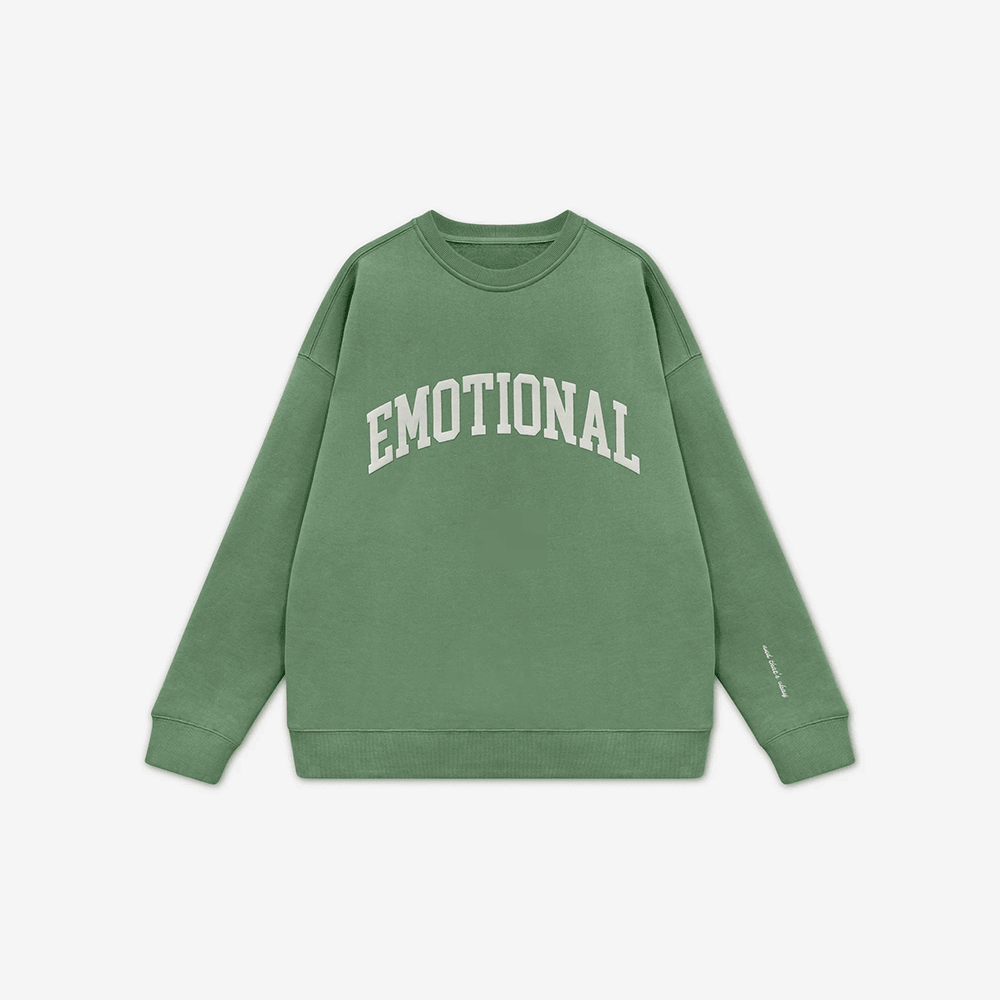 See The Way I See Merch Overthinker Sweatshirt Green Emotional Sweatshirt Wife Gifts - Lilybirchmarket
