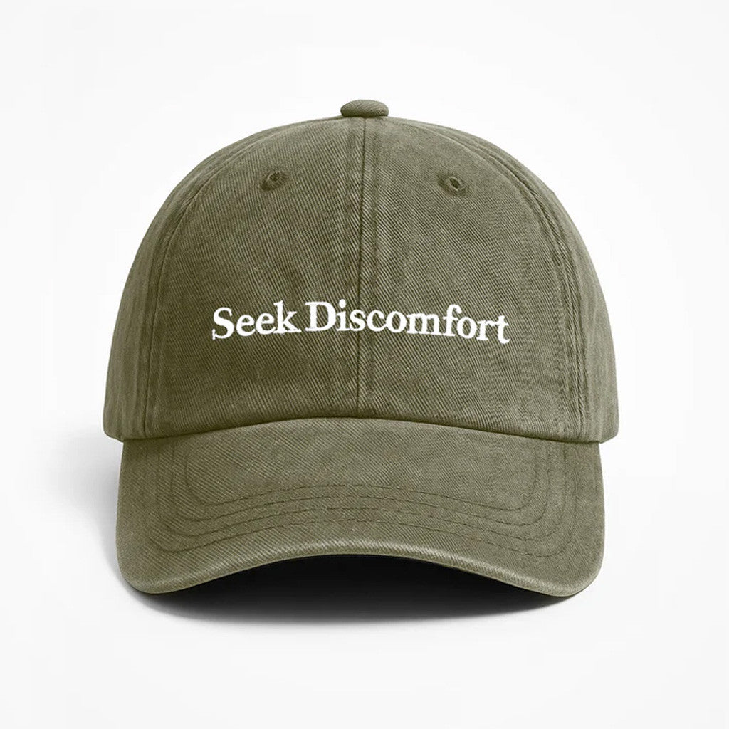 Seek Discomfort Merch SD Classic Hat Gifts For Father - Lilybirchmarket