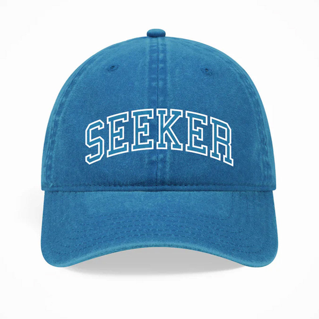 Seek Discomfort Merch Seeker College Hat Present For Her - Lilybirchmarket
