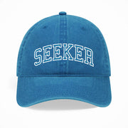 Seek Discomfort Merch Seeker College Hat Present For Her - Lilybirchmarket