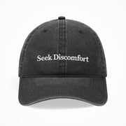 Seek Discomfort Merch Seeker Hat Gift For Father - Lilybirchmarket