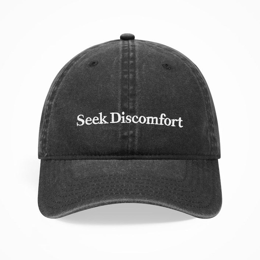 Seek Discomfort Merch Seeker Hat Gift For Father - Lilybirchmarket