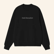 Seek Discomfort Merch Seeker Sweatshirt Gift For Father - Lilybirchmarket