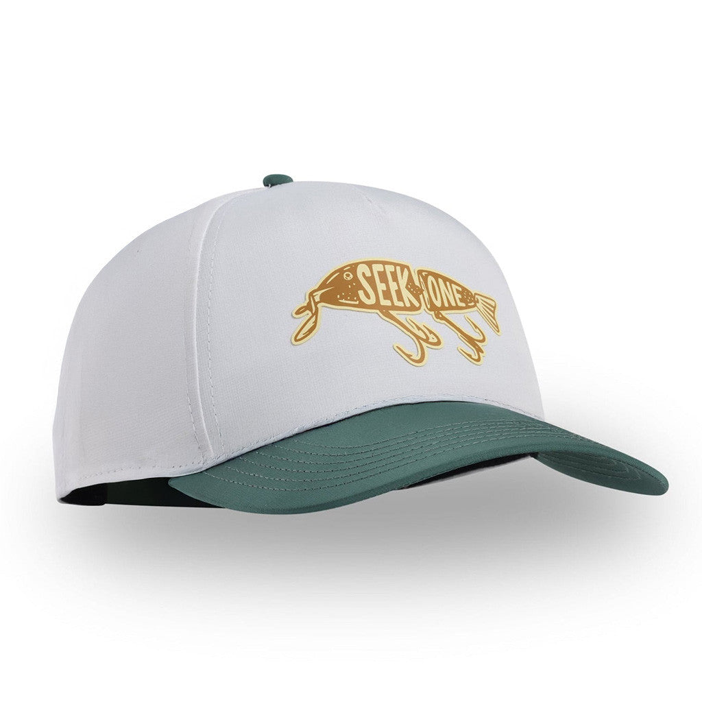 Seek One Merch Embroidered The Angler Hat Best Gifts For Fishing Lovers - Lilybirchmarket