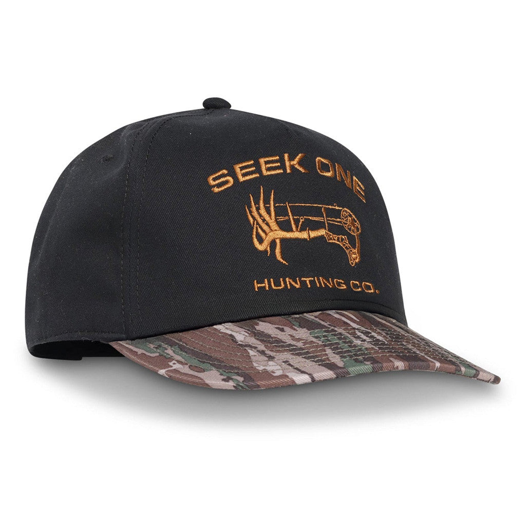 Seek One Merch Hunting Co Camo Hat Embroidered Best Christmas Gifts For Father - Lilybirchmarket