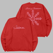 Selena Gomez Rare Y Christmas Red Crewneck Sweatshirt Selena Gomez Merch Gift Ideas For Music Lovers - Lilybirchmarket