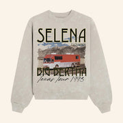 Selena Quintanilla Merch Big Bertha Texas Tour Sweatshirt Selena Merch Gifts For Fans - Lilybirchmarket