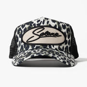 Selena Quintanilla Merch Embroidered Cheetah Selena Trucker Hat Gifts For Music Lovers - Lilybirchmarket