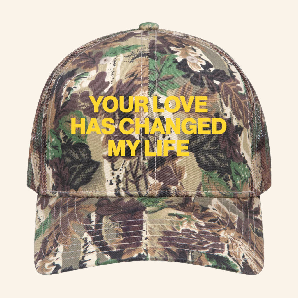 Seu Worship Merch What A God Camo Trucker Hat Embroidered Gifts For Husband - Lilybirchmarket