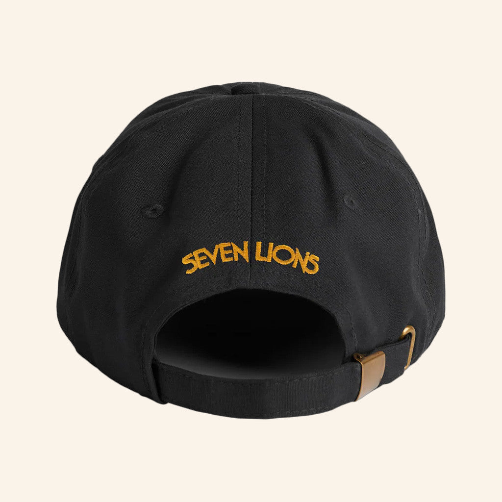 Seven Lions Merch Crescent Moon Embroidered Hat Music Lover Gift Ideas For Him - Lilybirchmarket