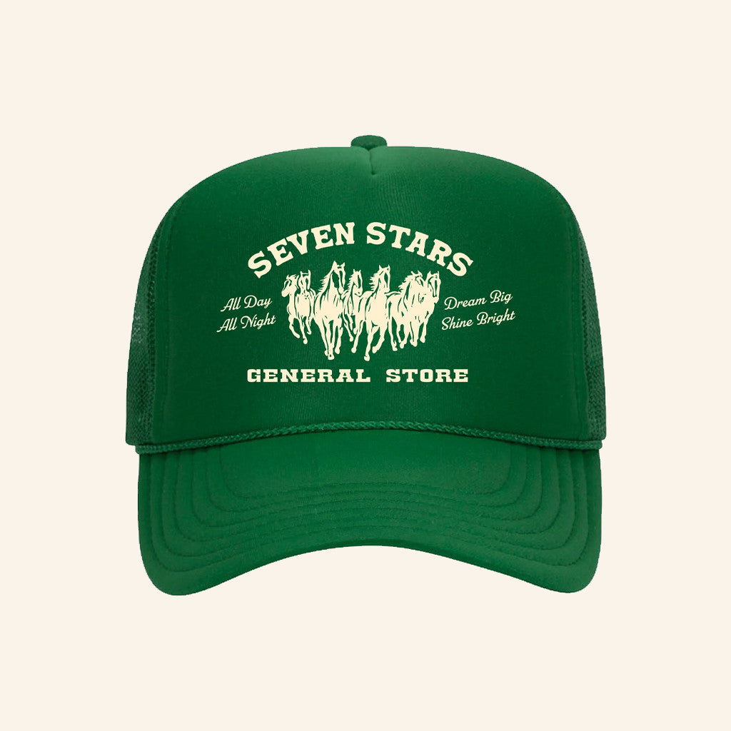 Seven Stars General Merch 7SGS Trucker Hat Birthday Gift Ideas For Husband - Lilybirchmarket