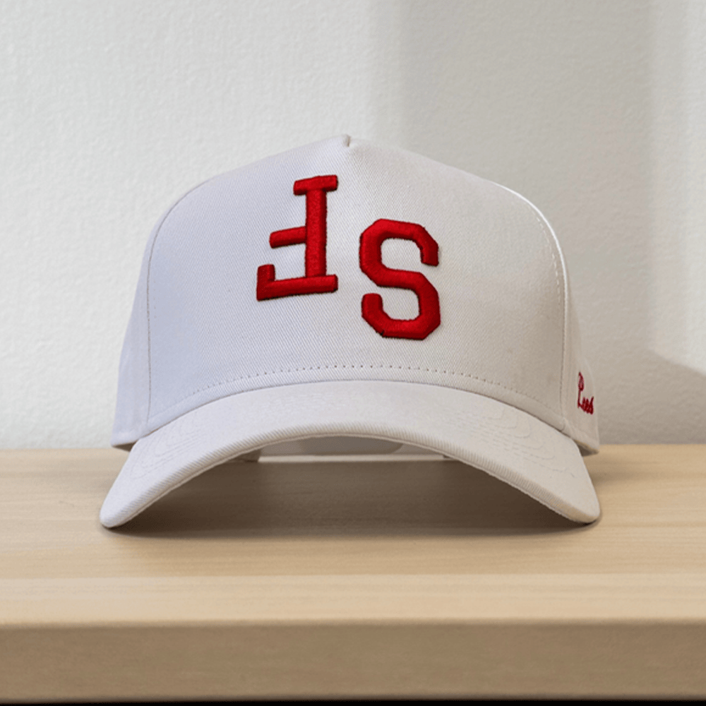 SF Upside Down Hat SF Embroidered Hat First Fathers Day Gift Ideas - Lilybirchmarket