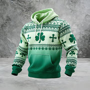 Shamrock Design St Patrick's Day 2026 Hoodie Saint Patricks Day Outfits Cool St Paddys Day Gift - Lilybirchmarket