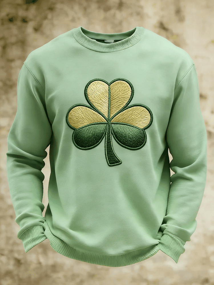  Shamrock Irish Saint Patrick's Day Sweatshirt Holiday Apparel Irish Pride Gift Ideas - TradiViet