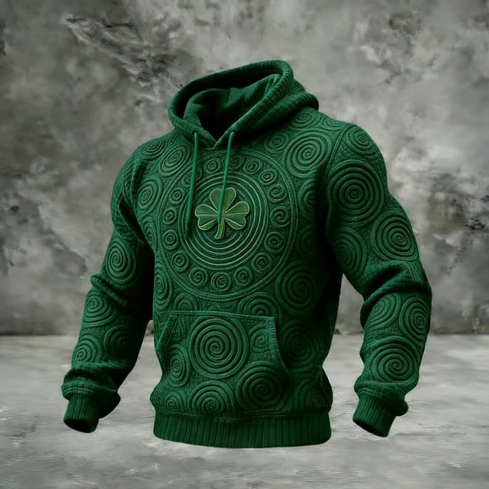 Shamrock St Patrick's Day Hoodie Saint Patrick's Day 2026 Apparel Cool Gift For Him - Lilybirchmarket
