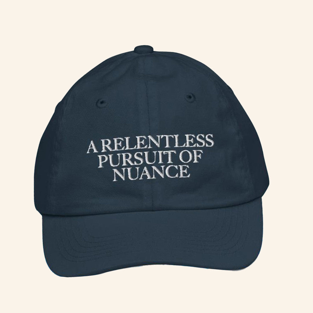Sharon Mcmahon Merch A Relentless Pursuit Of Nuance Hat Embroidered Birthday Gift Ideas For Him - Lilybirchmarket