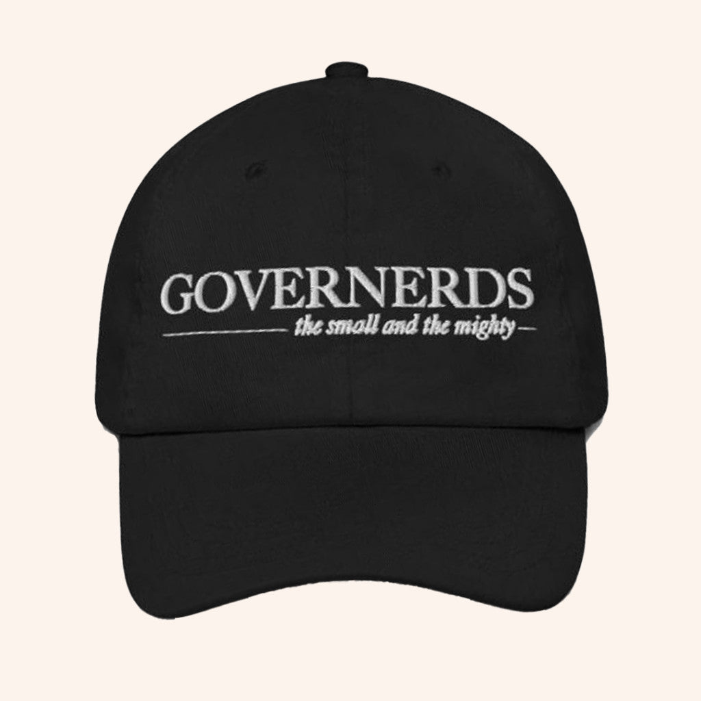Sharon McMahon Merch Governerds The Small And The Mighty Hat Gifts For Dad - Lilybirchmarket