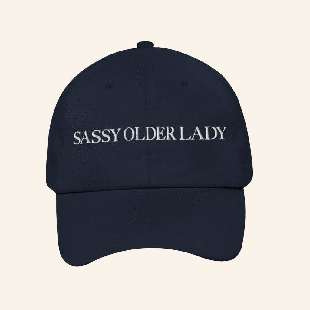 Sharon Mcmahon Merch Sassy Older Lady Hat Embroidered Gift Ideas For Him - Lilybirchmarket