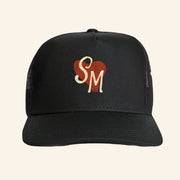 Shawn Mendes Merch SM Logo Trucker Hat Birthday Gifts For Music Lovers - Lilybirchmarket