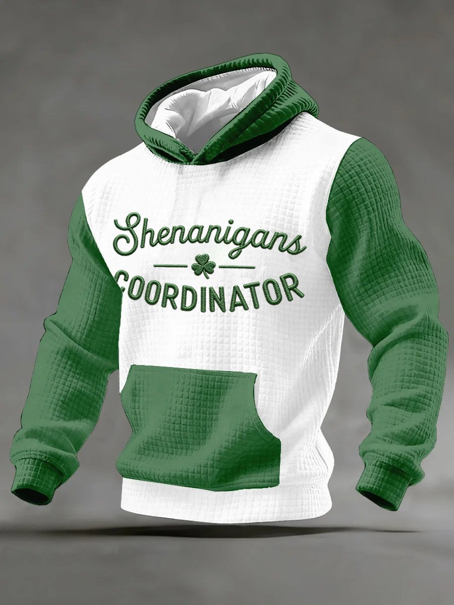 Shenanigans Coordinator Hoodie St Patrick's Day Apparel Best Gifts For Boyfriend - Lilybirchmarket