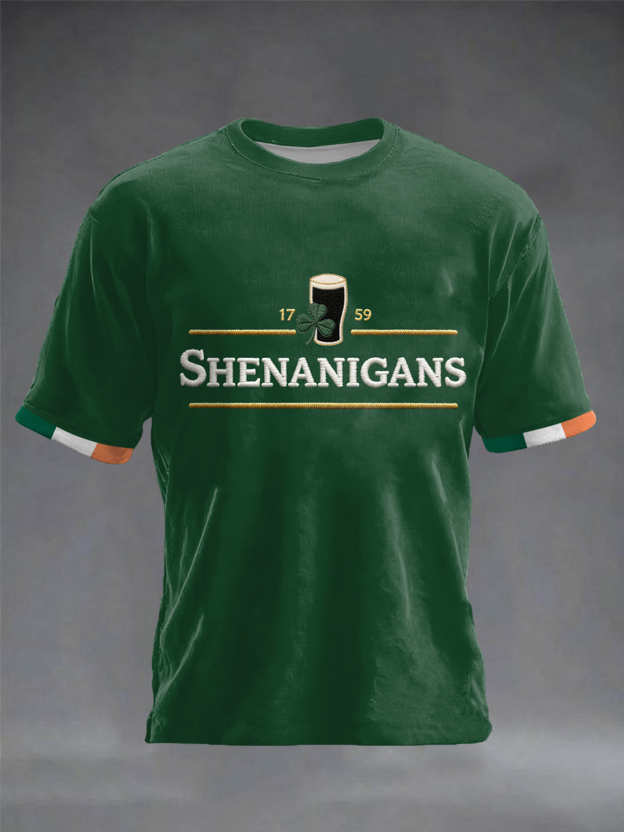  Shenanigans St Patrick's Day T-Shirt Best St Patricks Day Shirts Gifts For Dad - TradiViet