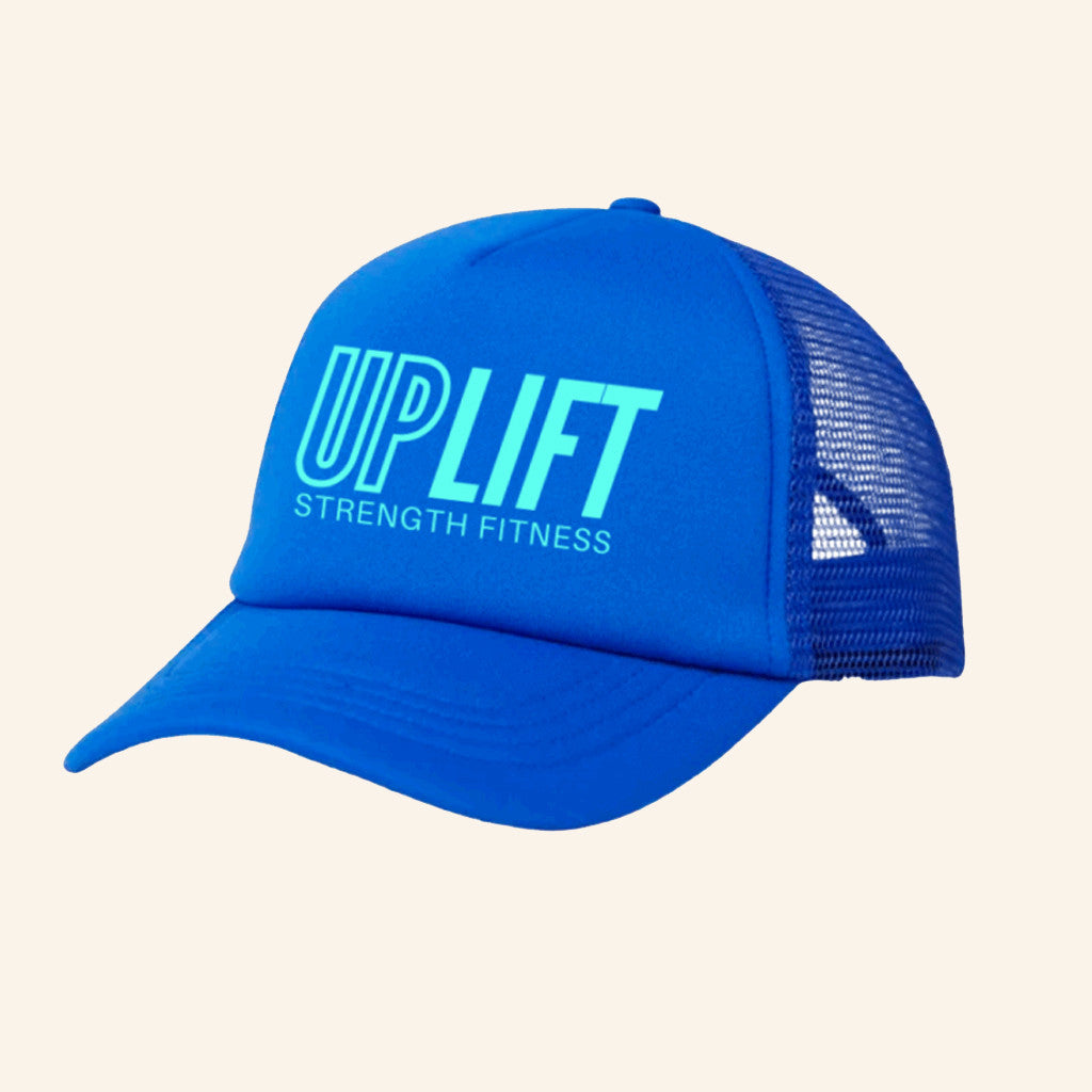 Shine Dance Fitness Merch Uplift Trucker Blue Hat Presents For Boyfriend - Lilybirchmarket