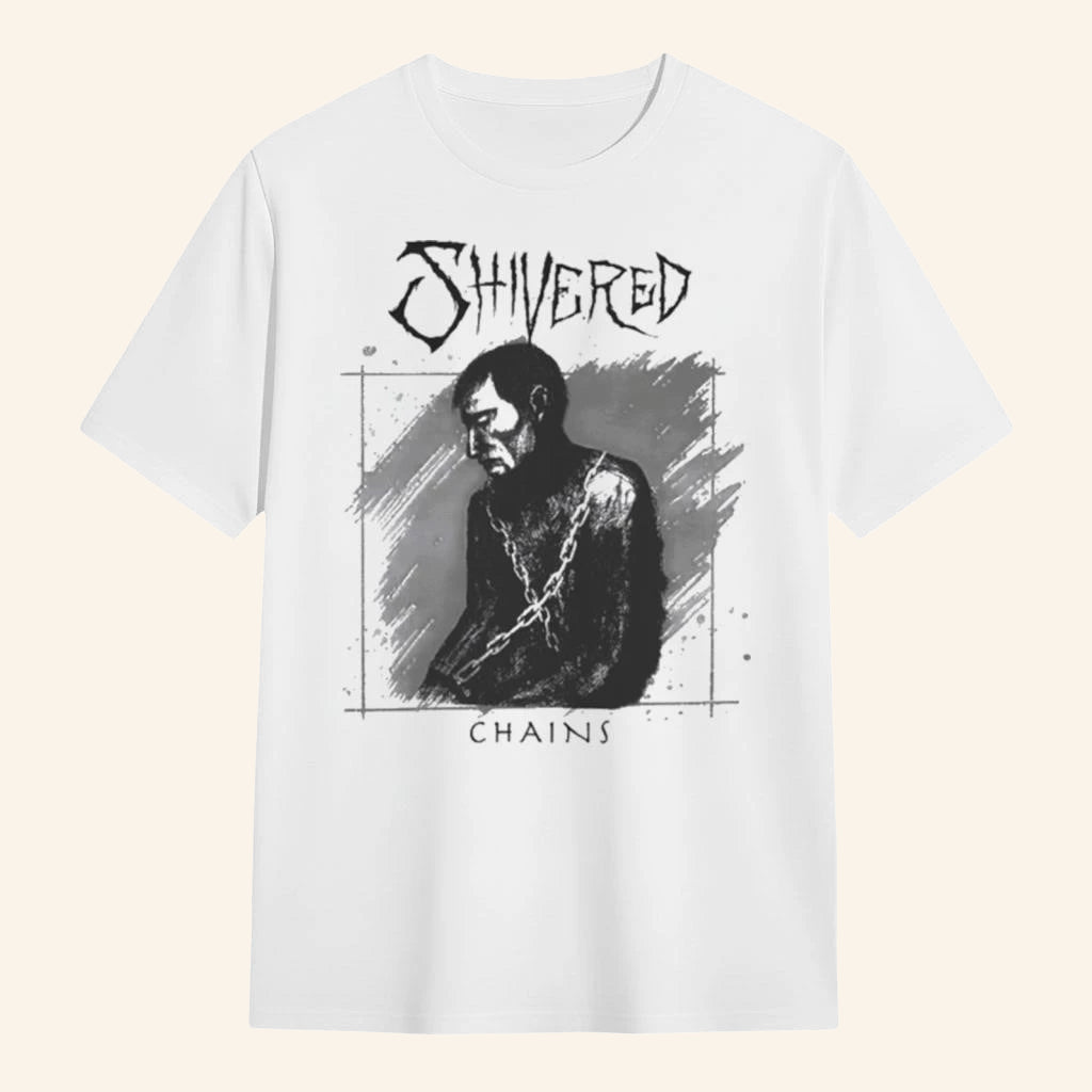 Shivered Chains T-Shirt Shivered Merch Gifts Ideas For Music Lovers - Lily Birch Market