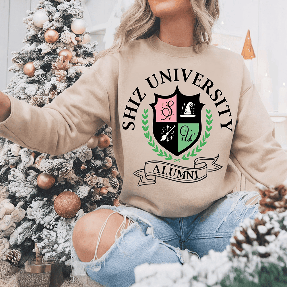 Shiz University Sweatshirt Birthday Gifts For Wife - Lilybirchmarket
